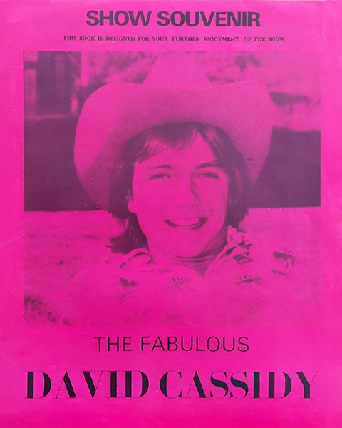 Tour Program Back Cover