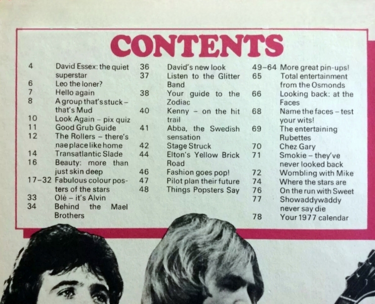 Popswop Annual 1977