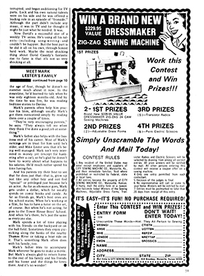 TeenLife Magazine November 1970