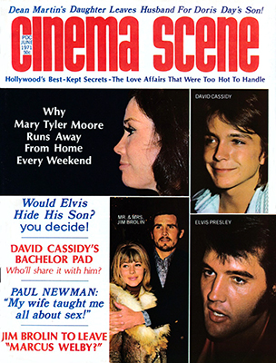 June 1971 Cinema Scene magazine