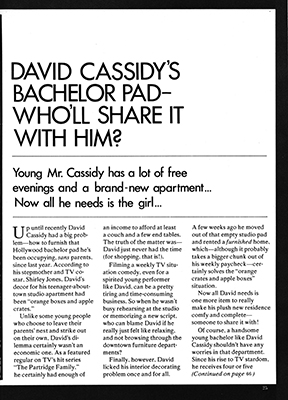 June 1971 Cinema Scene magazine