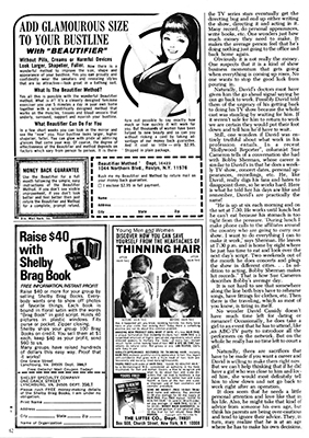 November 1971 Movieland and TV Time Magazine