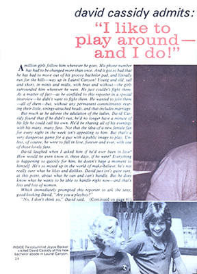 October 1971 Inside TV Magazine