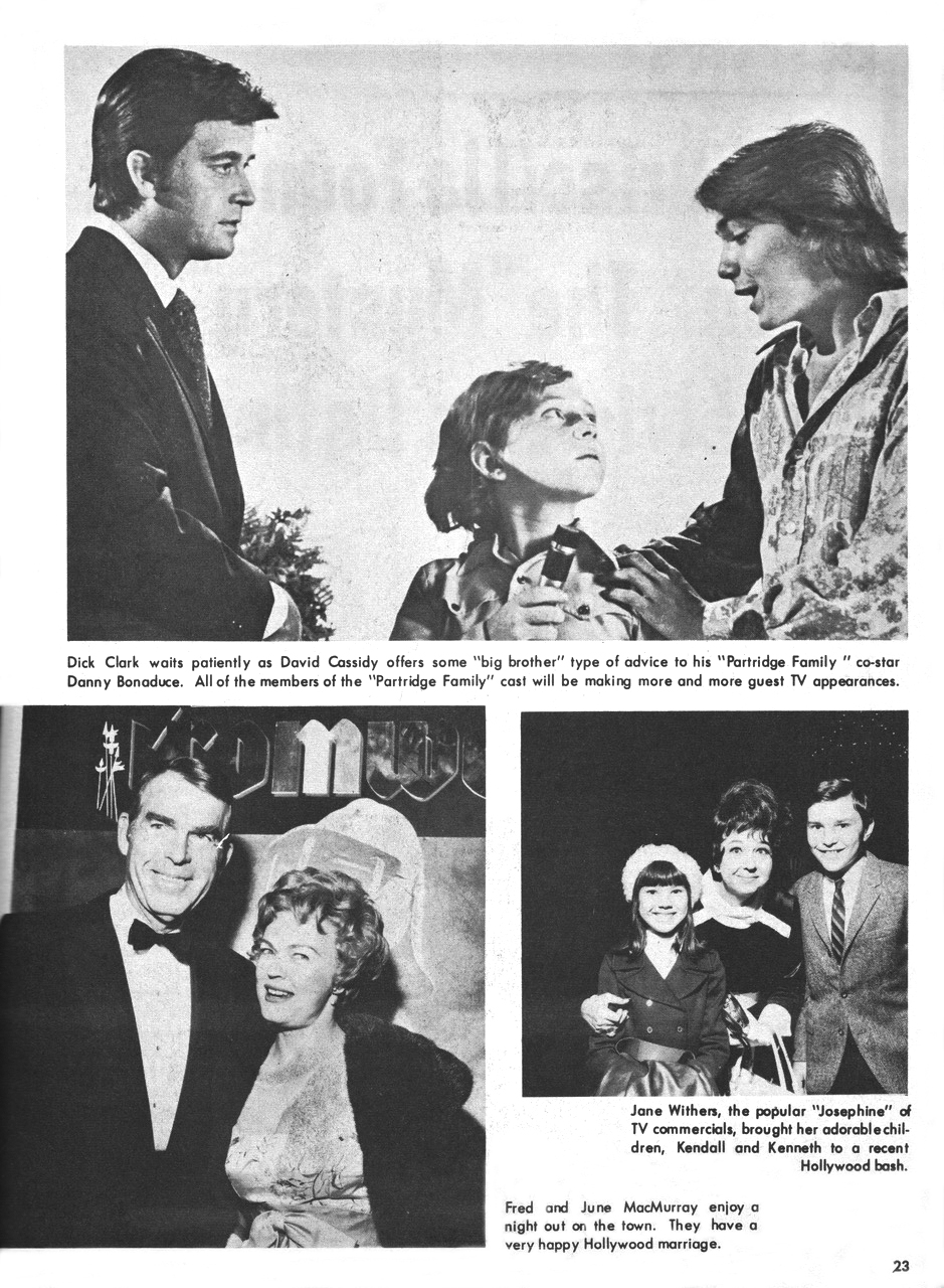 October 1971 Movie TV Spotlight Magazine