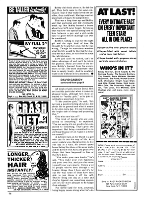 Teen Pin-Up Magazine October 1971