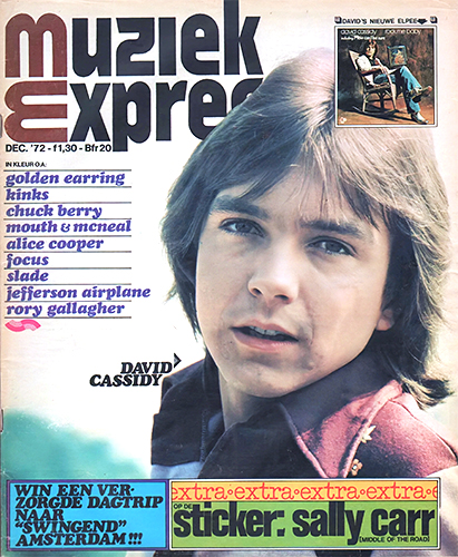 Muziek Expres magazine December 1972