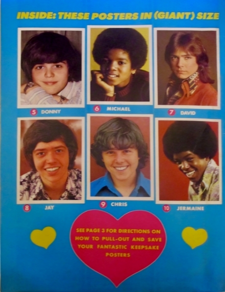 July 1972 Tiger Beat Love Posters Quarterly Magazine