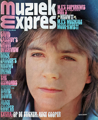 Muziek Expres magazine April 1973