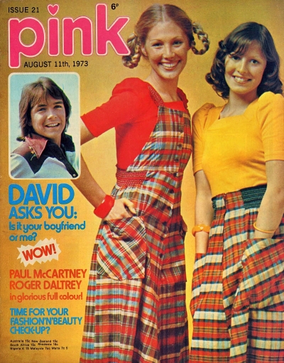 April 14, 1973 Pink Magazine Cover