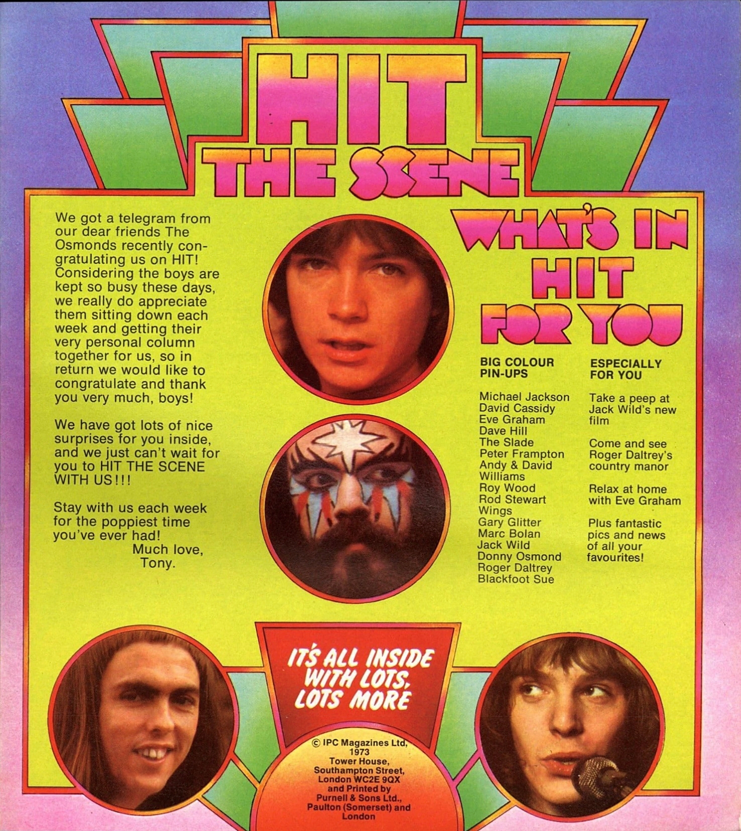 Hit Magazine July 07, 1973