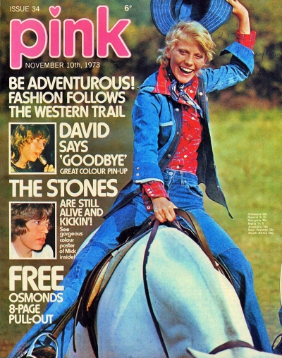 November 10, 1973 Pink Magazine Cover