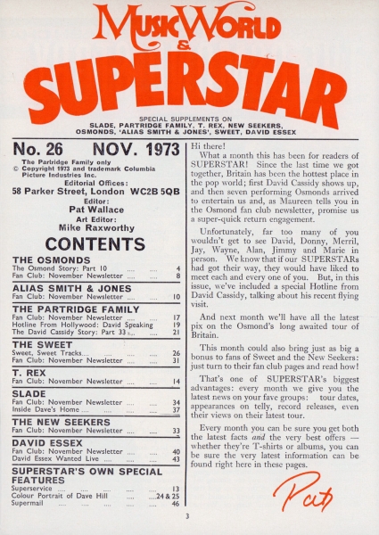 November 1973 Magazine