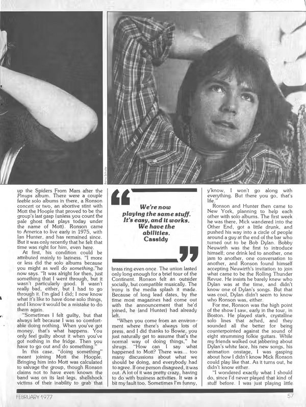 Feb 1977 Creem Magazine Page 2