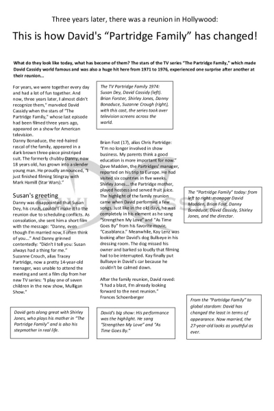 Translation of Bravo Magazine January 28, 1978