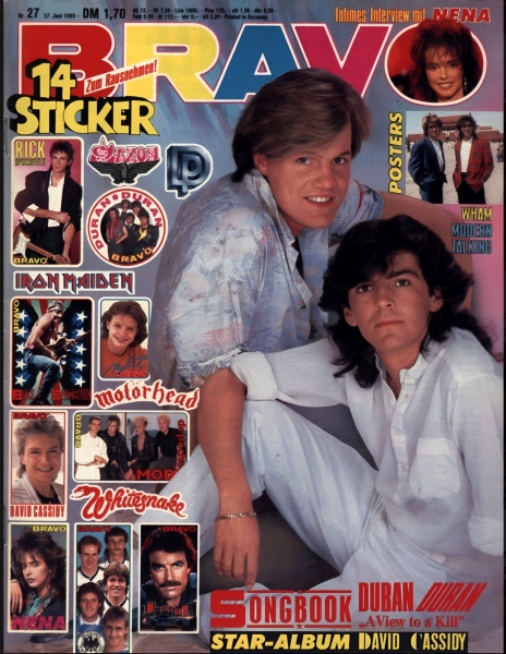 Bravo Magazine June 27, 1985