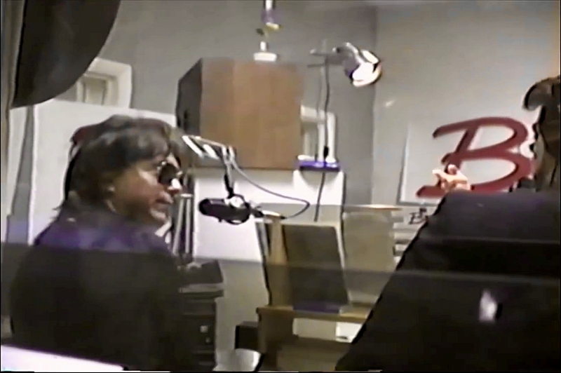David in the studio 1990