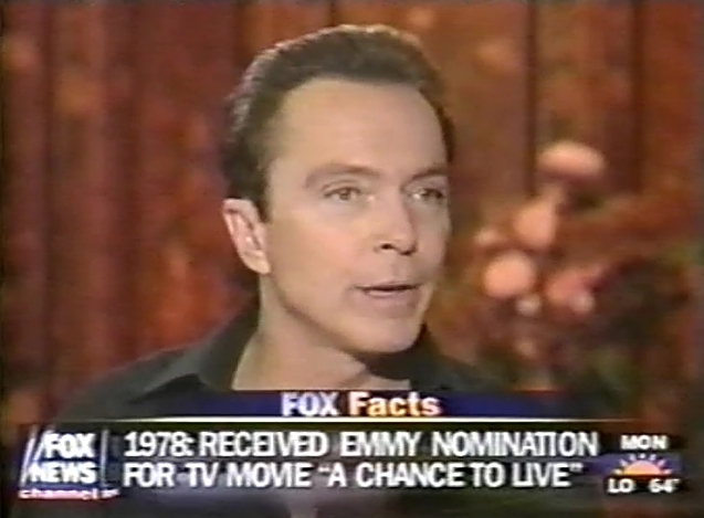 David Cassidy August 11, 2001