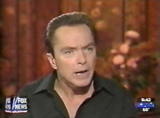 David Cassidy August 11, 2001