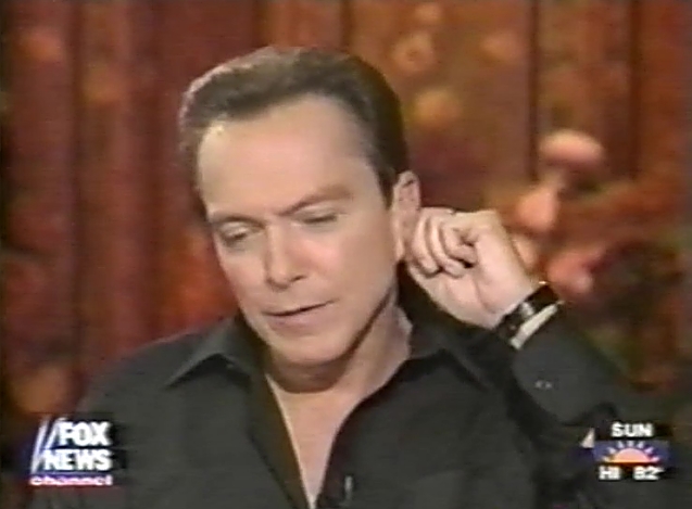 David Cassidy August 11, 2001