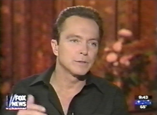 David Cassidy August 11, 2001