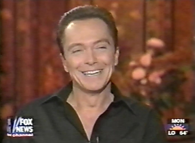 David Cassidy August 11, 2001