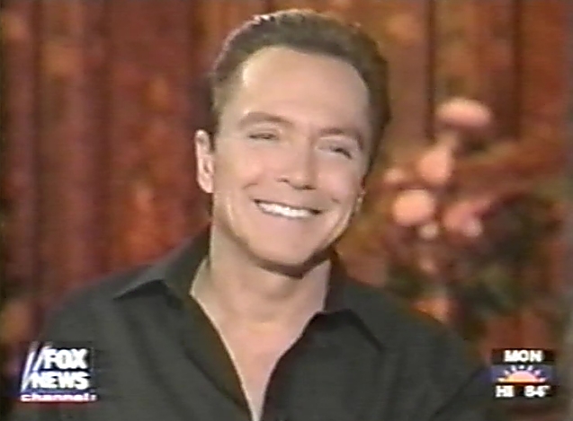 David Cassidy August 11, 2001