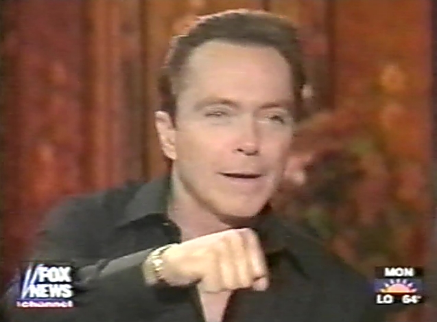 David Cassidy August 11, 2001