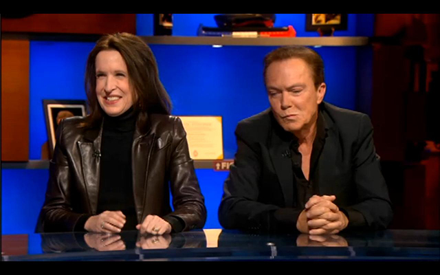 David Cassidy, The Colbert Report, 2012